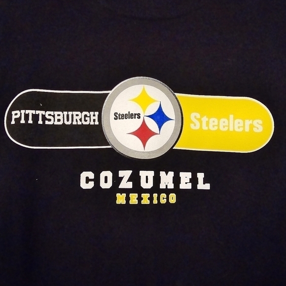 Mens LG Steelers short sleeve tee from cozumel - Picture 2 of 4